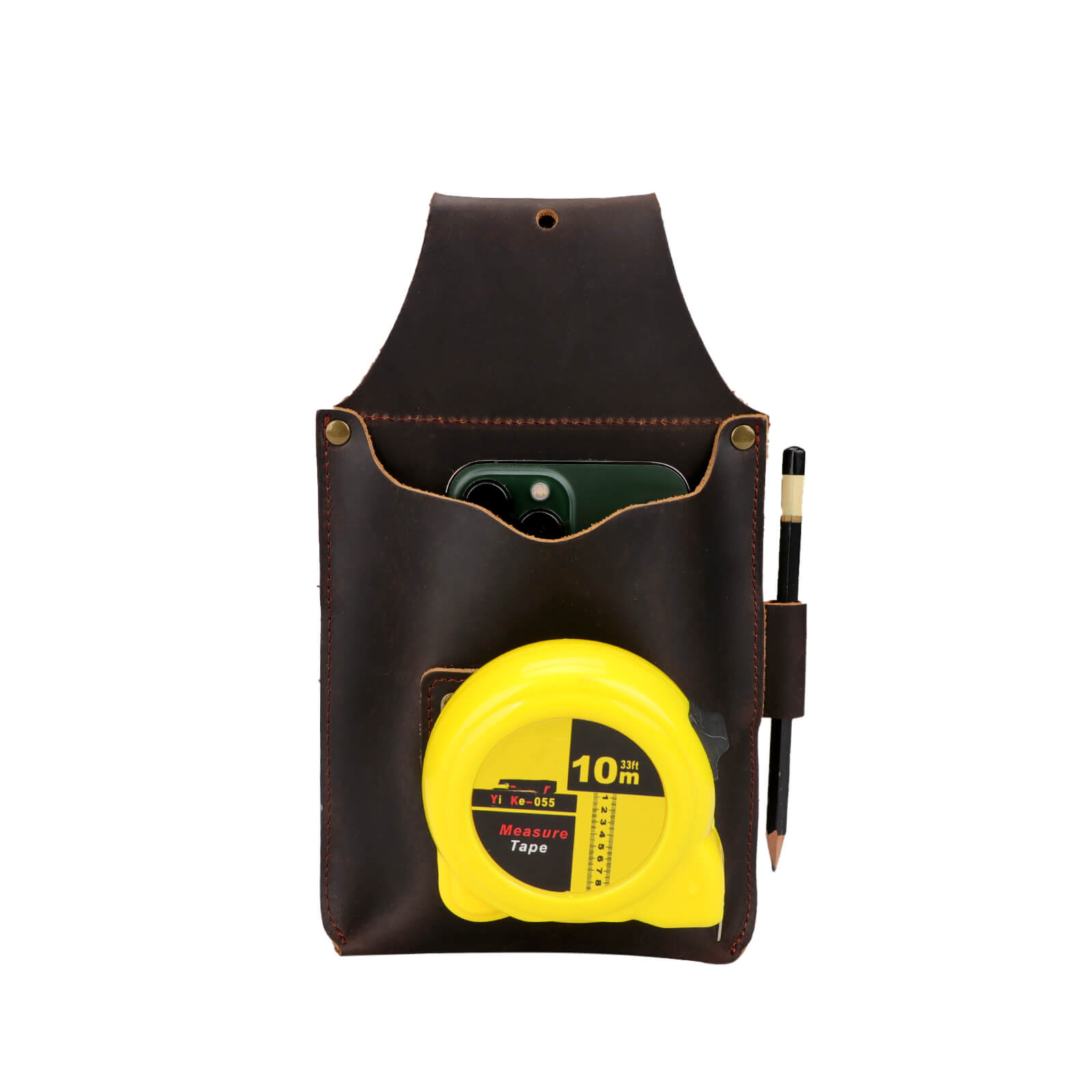 Tourbon Leather Carpenter's Belt Pouch